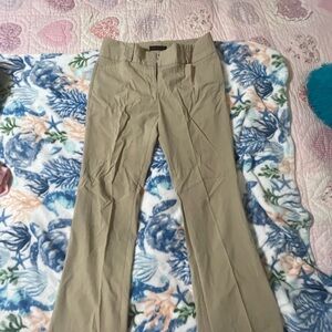 The Limited Tan Stretch Pants